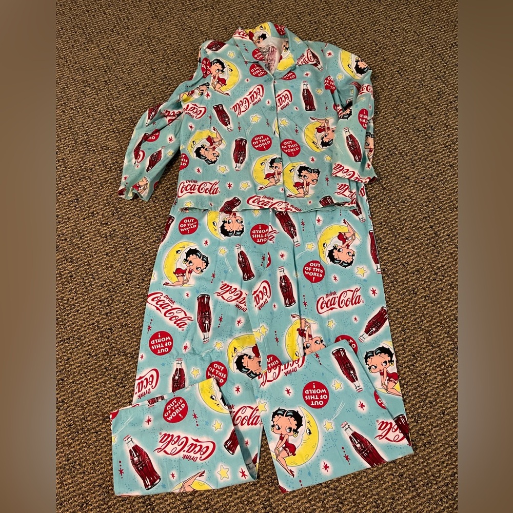 Betty Boop Coke a cola pj set